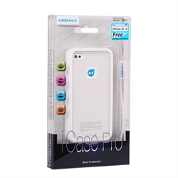 Чехол-накладка Momax iCase Pro для Apple iPhone 4/4S (ICPAPIP4S) - фото 10470