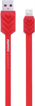 Кабель REMAX Lightning-USB Fishbone Series для iPhone/ iPad 100cм, прорезиненный  - фото 11911