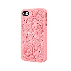 Чехол-накладка SwitchEasy Avant-garde Blossom для iPhone4/4S (SW-BLO4S-P) - фото 12187