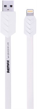 Кабель REMAX Lightning-USB Fishbone Series для iPhone/ iPad 100cм, прорезиненный  - фото 12554