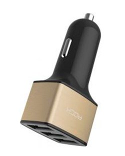 Автомобильное зарядное устройство Rock Motor Car Charger 3 USB 4.8A (RCC0104) - фото 12663