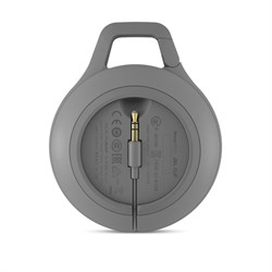 Портативная беспроводная колонка JBL Clip Plus Grey с Bluetooth (JBLCLIPPLUSGRAY) - фото 13068