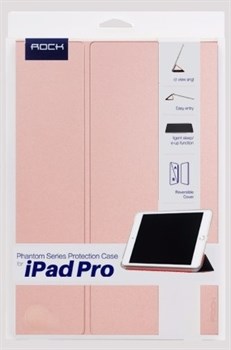 Чехол-книжка Rock Phantom Series для iPad Pro 9.7" (Цвет: Розовое золото) - фото 15375