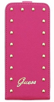 Чехол-флип Guess для iPhone 6/6s Studded Flip Pink (Цвет: Розовый) - фото 15864