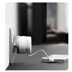 Адаптер сетевой Unplug с кабелем microUSB 1A (Цвет: Белый) - фото 16733
