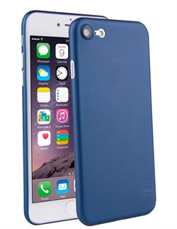Чехол-накладка Uniq для iPhone 7/8 Bodycon Navy blue (Цвет: Голубой) - фото 17407