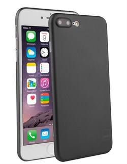 Чехол-накладка Uniq для iPhone 7 Plus/8 Plus  Bodycon Black (Цвет: Чёрный) - фото 17453