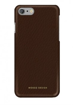 Чехол-накладка Moodz для iPhone 7/8 Floter leather Hard Chocolate, цвет «коричневый» (MZ901023) - фото 17936