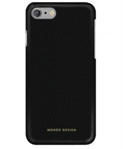 Чехол-накладка Moodz для iPhone 7/8 Floter leather Hard Notte ,цвет «черный» (MZ901021) - фото 17958