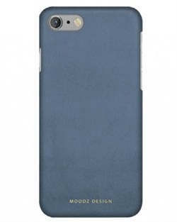 Чехол-накладка Moodz для iPhone 7/8 Nubuck Hard Rossa, цвет «голубой» (MZ656074) - фото 17975