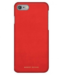 Чехол-накладка Moodz для iPhone 7/8 Nubuck Hard Ocean, цвет «красный» (MZ656073) - фото 17978