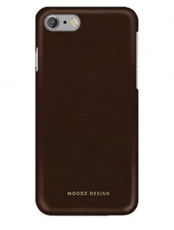 Чехол-накладка Moodz для iPhone 7/8 Soft leather Hard Chocolate, цвет «коричневый» (MZ901004) - фото 17985