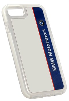Чехол-накладка BBMW для iPhone 7/8 Motorsport Shockproof Hard PC Navy/White, цвет «синий» (BMHCP7SPVNA) - фото 18541