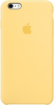 Оригинальный силиконовый чехол-накладка Apple для iPhone 6/6s Plus цвет «Абрикосовый» (MM6F2ZM/A) - фото 19699
