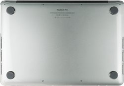 Чехол-накладка Ozaki O!macworm TightSuit 1.1mm для MacBook Pro Retina 13" Цвет: Прозрачный (OA405CT) - фото 20041