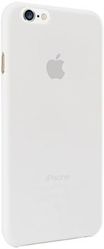 Чехол-накладка Ozaki O!Coat 0.3 Jelly для iPhone 6 Plus+ Цвет: Бело-прозрачный (OC580TR) - фото 20640