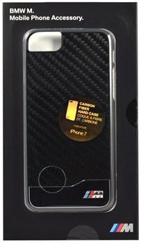Чехол-накладка BMW для iPhone 7/8 M-Collection Aluminium&Carbon Hard Black, цвет «черный» (BMHCP7MDCS) - фото 20671