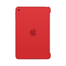 Чехол-накладка Apple Silicone Case для iPad mini 4, цвет "красный" (MKLN2ZM/A) - фото 21725