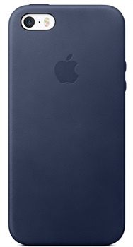 Чехол-накладка  силиконовый для iPhone 5/5s/SE цвет «Синий» (MKX32FE) - фото 23873