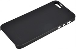 Чехол-накладка Uniq Bodycon для iPhone 5/5S/SE (цвет "черный") (IPSEHYB-BDCBLK) - фото 25708
