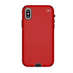 Чехол-накладка Speck Presidio Sport для iPhone X/XS, цвет "красный/серый/чёрный" (104443-6685) - фото 25831