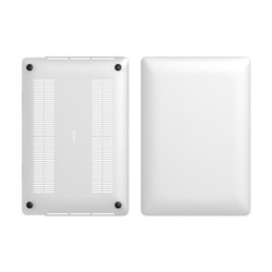 Чехол-накладка LAB.C Matt Hard Case для ноутбука Apple MacBook 12", цвет "прозрачный матовый" (LABC-446) - фото 25886