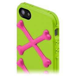 Чехол SwitchEasy Bones Green/Pink Зеленый/Розовый для iPhone 5