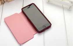 Чехол-книжка Gissar Flora Pink для iPhone 5
