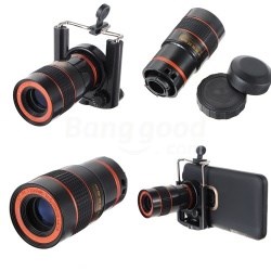 Телескоп-объектив для Смартфонов Samsung и Iphone 4/5/5s/6/6+ - фото 5063