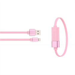 Кабель-браслет Usams Lightning-USB U-loop Series для iPhone/ iPad 20см - фото 8960