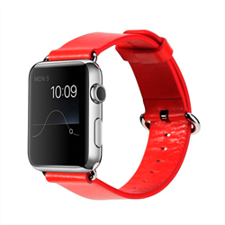 Ремешок кожанный Rock Genuine Leather Watchband для Apple Watch 42mm - фото 9841