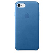 Оригинальный кожаный чехол-накладка Apple для iPhone 7/8, цвет «синее море»  (MMY42ZM/A)