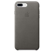 Оригинальный кожаный чехол-накладка Apple для iPhone 7 Plus/8 Plus, цвет «грозовое небо» (MMYE2ZM/A)