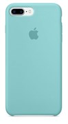 Оригинальный силиконовый чехол-накладка Apple для iPhone 7 Plus/8 Plus, цвет «синее море»  (MMQY2ZM/A)