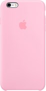 Оригинальный силиконовый чехол-накладка Apple для iPhone 6/6s Plus цвет «светло-розовый» (MM6D2ZM/A)