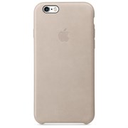 Оригинальный кожаный чехол-накладка apple для iPhone 6/6S Plus, цвет «Телесный» (MKXE2ZM/A)