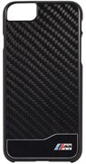 Чехол-накладка BMW для iPhone 7/8 M-Collection Aluminium&Carbon Hard Black, цвет «черный» (BMHCP7MDCS)