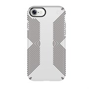 Чехол-накладка Speck Presidio Grip для iPhone 7/8,  цвет "белый/серый" (79987-5728)