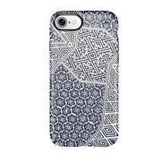 Чехол-накладка Speck Presidio Inked для iPhone 7/8,  дизайн Shibori Tile Blue Matte/Marine Blue&quot; (79990-5757)