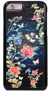 Чехол-накладка iCover iPhone 6/6s Plus Mother of Pearl, дизайн "цветы" (IP6/5.5-MP-BK/PT04)