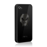 Чехол More Cubic Black Exclusive skull &quot;Череп&quot; для iPhone 4 4s