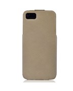 Чехол BASEUS PU Leather Twill Top Flip Open Case Beige для iPhone 5