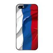 Чехол-накладка Artske iPhone 5/5S Uniq case Russian Flag