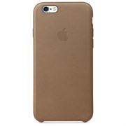 Оригинальный кожаный чехол-накладка Apple для iPhone 6/6s цвет «коричневый» (MKXR2ZM/A)