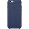 Оригинальный кожаный чехол-накладка Apple для iPhone 6/6s цвет «Синий» (MGR32ZM/A) - фото 18624