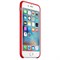 Оригинальный силиконовый чехол-накладка Apple для iPhone 6/6s цвет «красный» (MKY32ZM/A) - фото 18894