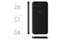 Чехол-накладка Just Mobile TENC для iPhone X (цвет прозрачно-черный) - фото 23185