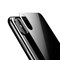 Заднее защитное закаленное стекло для Apple iPhone X, цвет "черный" - фото 23346