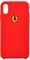 Чехол-Накладка Ferrari iPhone X/XS On-Track SF Silicone case Hard TPU, "Red" (FESSIHCPXRE) - фото 24976