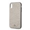 Чехол-Накладка Mercedes iPhone XR Twister Hard Leather, "Grey" (MEPERHCI61QGLGR) - фото 25080